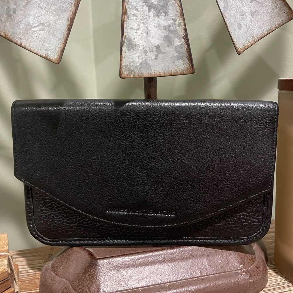 Excellent condition Aimee Kestenberg black leather wallet